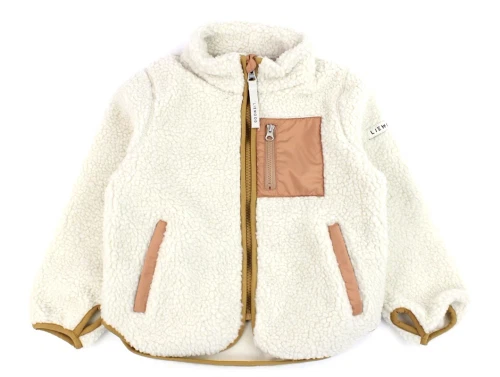 Liewood tuscany rose/sandy mix teddyjakke Nolan